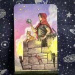 The tarot card the Two of Wands