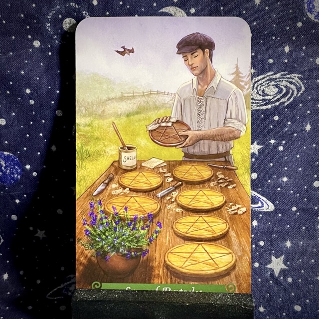 Seven of Pentacles