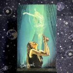 The tarot card, Justice