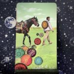 The tarot card the Knight of Pentacles