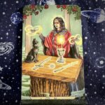 The tarot card the Magican