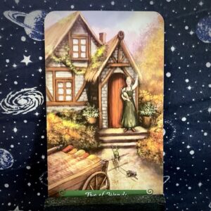 The tarot card the Two of Swords