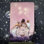 The tarot card, the Three of Cups
