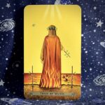 The tarot card the 3 of wands