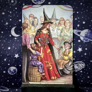 The tarot card the Six of Wands