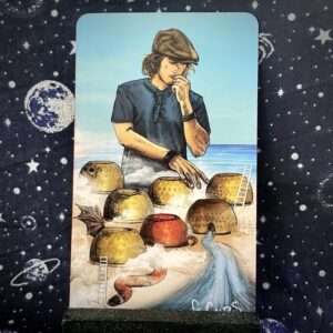 The tarot card, Seven of Cups