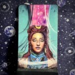 The tarot card, The High Priestess