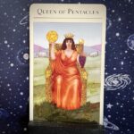 The tarot card the Queen of Pentacles