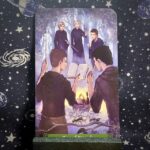 The tarot card the Five of Wands