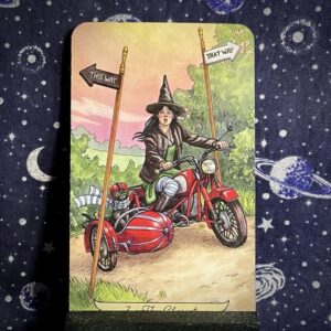 The tarot card, The Chariot