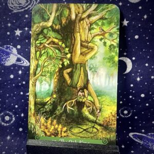 The tarot card the Hanged Man