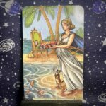 The tarot card, the Queen of Cups