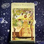 The tarot card the Four of Pentacles