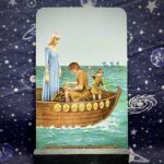 The tarot card the Eight of Pentacles