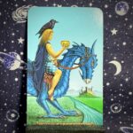 The tarot card the Knight of Cups