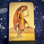 The tarot card the page of wands
