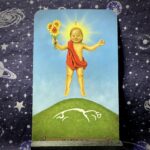 The tarot card, the Sun