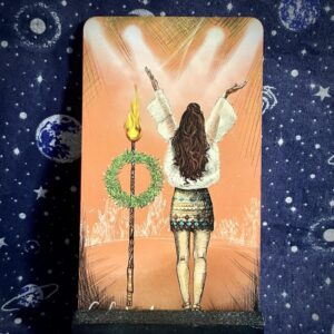 The tarot card the six of Wands