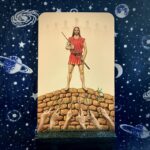 The tarot card, the 7 of Wands