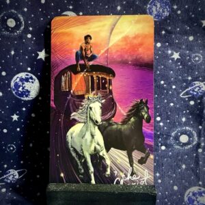 The tarot card, The Chariot
