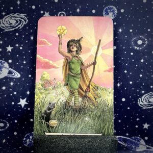 The tarot card the Ace of Pentacles