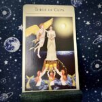 The tarot card the Three of Cups