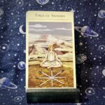 The tarot card the Four of Swords