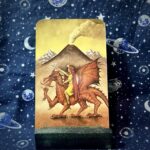 The tarot card the Knight of Wands