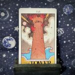 The tarot card the Tower