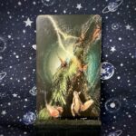 The tarot card, The Tower