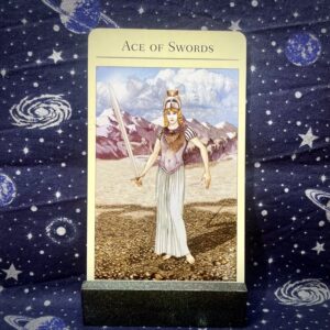 The tarot card the Ace of Swords
