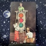 The tarot card the Three of Pentacles