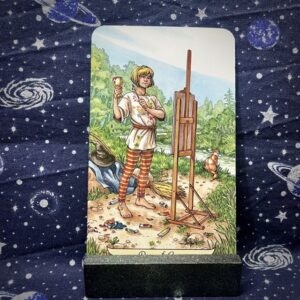 The tarot card the Page of Cups